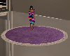 Lilac Round Area Rug