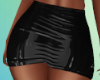 Renna-Black Latex Skirt