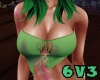 6v3| Sexy Green Top