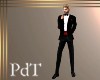 PdT Burgundy Best ManTux