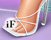 Lina White Heels