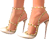 Spike Heels Beige