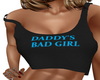 Black 'Daddy's Bad Girl'