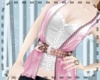 [A] Belted Pink Top