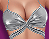 Silver Metallic Bikini