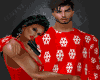 Red Pijamas Couple M