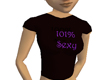 101% Sexy Black T shirt