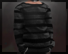 + Striped Sweater Black
