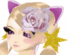 roses hair pin