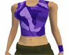 Camo Wife Beater purple