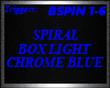 SPIRAL BOX DJ LIGHT BLUE