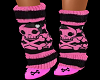 Pink-Skull Boots