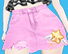 skirt jeans pink ☆