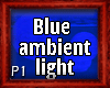 blue ambient light