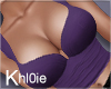 K claire purple top