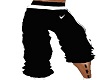 black/just do me sweats