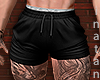 Black Muscle Shorts.