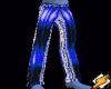 ! Flameing Blue Pants