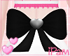 p. black valentine bow