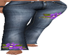 Flowered Jeans