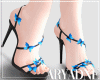 Blue Butterfly Sandal