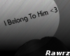 [Rz]I belong to him sign