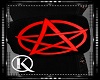 Pentagram KneePad Red