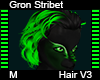 Gron Stribet Hair M V3