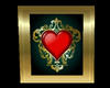 *A*Heart Picture Framed