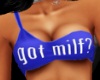got milf? blue
