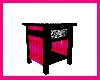 ~Zebra Pink~ End Table