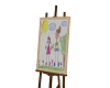 Easel With Stick Kids