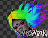 Pride Unicorn Hair