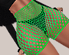 Green Net Shorts RXL
