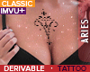 ARIES - Chest Tattoo