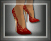 Dottie Red Lace Heels