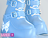 ♥ Blue Boots