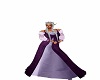 purple royal dress