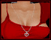 Red Heart Necklace -Real