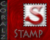 Red "S" Stamp