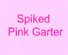 .D. Spiked Pink Garter L