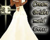 Cream BridesMaids Dress