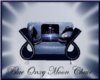 Blue Onxy Moon Chair