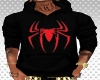 Spiderman Black Hoody