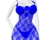 MI Blue Lace Dress