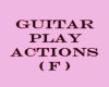 Guitar play action- [F]