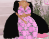 ! Crush Pink Black Fur