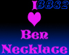 I <3 Ben Necklace