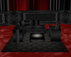 Vampire Black Sofa