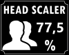 Head Scaler 77.5%